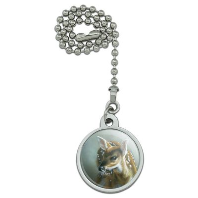 GRAPHICS & MORE Fawn Baby Deer Ceiling Fan and Light Pull Chain
