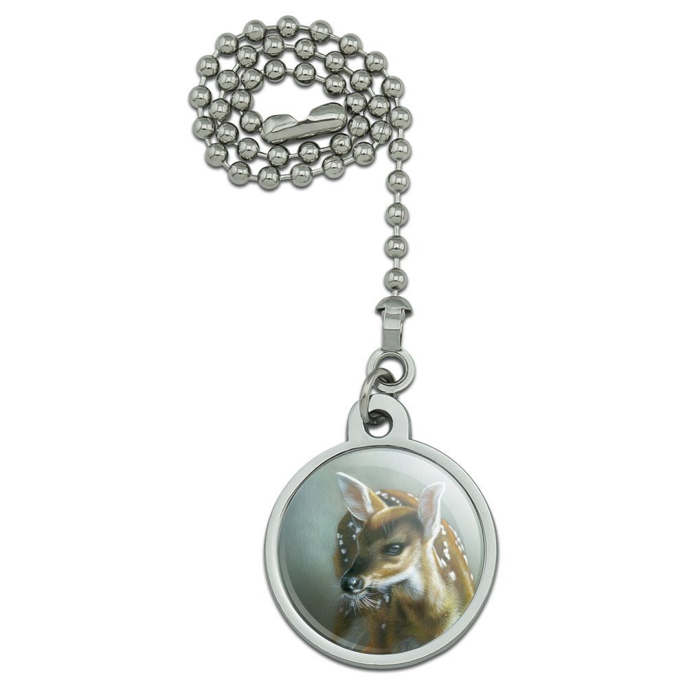 GRAPHICS & MORE Fawn Baby Deer Ceiling Fan and Light Pull Chain