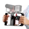 Ulanzi U Rig Pro Video Rig for iPhone, Phone Stabilizer Rig w Triple Cold Shoe Mount,Phone Tripod Mount for iPhone 16 15 14 13 12 11 Pro Max XS Max X 8 plus OnePlus 7 Pro Samsung Google Pixel Vlogging view 1