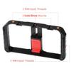 Ulanzi U Rig Pro Video Rig for iPhone, Phone Stabilizer Rig w Triple Cold Shoe Mount,Phone Tripod Mount for iPhone 16 15 14 13 12 11 Pro Max XS Max X 8 plus OnePlus 7 Pro Samsung Google Pixel Vlogging view 3