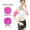 Ailzos Sports Running Armband,Lightweight Arm Band Strap Holder Pouch Comfortable Phone Armband Sleeve Exercise Workout for iPhone X/8/7 Plus/7/6,Samsung Galaxy S9/S8/S7,Sony,LG HTC,(Pink,M) view 3