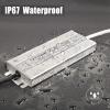 LED Driver Waterproof IP67 Power Supply 100W 12V DC 8.5a Transformer thinner and Durable with US 3-Prong Plug Plate for Outdoor Use view 2