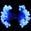 XUNATA 16ft Solar String Lights, Solar Powered Flexible Waterproof 20 LEDs White Ball Lights for Indoor Outdoor Home Patio Lawn Garden Party Holiday Decorations(Blue) view 3