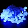 XUNATA 16ft Solar String Lights, Solar Powered Flexible Waterproof 20 LEDs White Ball Lights for Indoor Outdoor Home Patio Lawn Garden Party Holiday Decorations(Blue) view 4