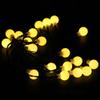 XUNATA 31ft Solar LED String Lights, Flexible Waterproof 50 LEDs White Ball Lights for Indoor Outdoor Home Patio Lawn Garden Party Holiday Decorations(Warm White) view 4