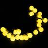 XUNATA 16ft Solar String Lights, Flexible Waterproof 20 LEDs White Ball Lights for Indoor Outdoor Home Patio Lawn Garden Party Holiday Decorations(Warm White) view 4