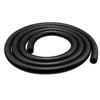uxcell 2.5 M 17x21.2mm PP Flexible Corrugated Conduit Tube for Garden Black view 1