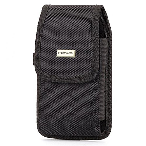 Premium Rugged Case Holster Belt Clip Pouch Cover for Consumer Cellular Motorola Moto G5 Plus - Consumer Cellular ZTE Avid 916 - Cricket Alcatel OneTouch Flint