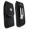 Black Rugged Canvas Phone Case Cover Pouch Holster Belt Clip for Verizon iPhone 6 - Verizon iPhone 6S - Verizon iPhone 7 view 2
