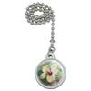 Tropical Yellow Hibiscus Flower Hawaiian Vacation Ceiling Fan and Light view 1