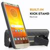 Holster Combo for Motorola Moto G6 Play Phone Case with Belt Clip - Black view 3
