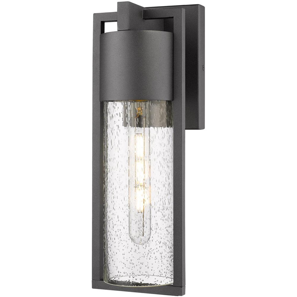 Artcraft Lighting AC9141BK Contemporary Modern LED Outdoor Wall Mount from Bond Collection in Black Finish, 15.75x5.00x6.00 inches