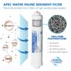 APEC Water FILTER-MAXCTOP-PH Replacement Filter Set, Alkaline, 90 GPD view 3