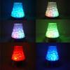 E&A Ice Fiber Optic Mood Novelty Lamps Lighting Glacier Lite with Color-Changing Crystals Base view 2