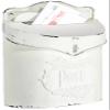 Red Co. 10.5 x 15 Decorative Distressed Metal Wall-Mounted Post Mailbox, Farmhouse White view 1