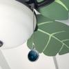 GRAPHICS & MORE Wolf Howl Howling Blue Moon Wolves Ceiling Fan and Light Pull Chain view 3