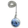 GRAPHICS & MORE Whale Tail Ocean Ceiling Fan and Light Pull Chain view 1