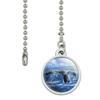 GRAPHICS & MORE Whale Tail Ocean Ceiling Fan and Light Pull Chain view 2