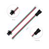 BTF-LIGHTING 20 Pairs JST SM 3 Pin Connectors for WS2812B WS2811 WS2812 WS2814 SK6812 FOCB CCT LED Strip Female Male 15cm 22awg Wire view 2
