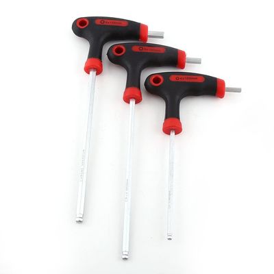 Dioche Hex Wrench, Multipurpose Easy to Carry Pedal Hex Wrench Multi-functional Tool Long Handled Key Wrenches