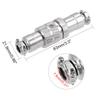 uxcell Aviation Connector 20mm 4P 10A 250V GX20-4 Male view 4
