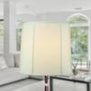 16x18x19 Egg Shell Shantung Drum Lampshade view 3