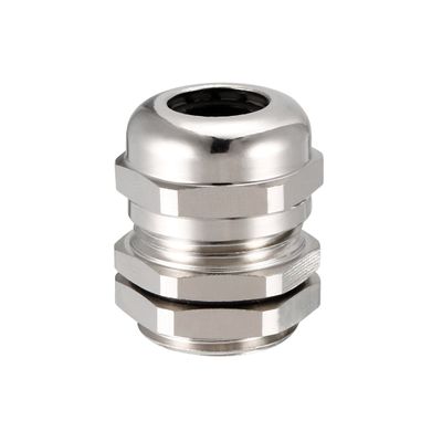 uxcell M18 Cable Gland Metal Waterproof Connector Wire Glands Joints for 5mm-10mm Dia Range