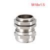 uxcell M18 Cable Gland Metal Waterproof Connector Wire Glands Joints for 5mm-10mm Dia Range view 2