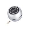 Wireless Mini Speaker 3.5mm Aux Input Jack, 3W Portable Speaker for Cellphone Tablet Laptop, Silver view 1