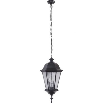 Craftmade Lighting Z2911-OBG Chadwick - One Light Outdoor Pendant, Oiled Bronze Gilded Finish with Clear Seeded Glass