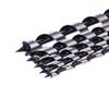 GOSONO 5pcs 6-14mm Deluxe hex shank Auger drill Bit Set Milling cutters for thick wood hole cutter, 230MM long view 4