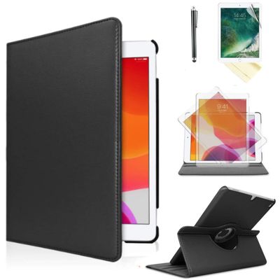 Case for iPad Air (3rd Gen) 10.5" 2019 & iPad Pro 10.5" 2017 Model A2123 / A2152 / A2153 / A2154 Degree Rotating Stand SmartAuto Wake Up/Sleep Featur (Black)