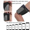 Cell Phone Armband for Running, Sports Armband for All Phones Fitness and Gym Workouts Universal (iPhone X/8/7/6/Plus,Samsung Galaxy S9/S8/S7/S6/Edge/Plus & LG,Huawei,Google,Sony & More) Black L view 3