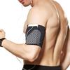 Universal Sports Armband for All Phones. Cell Phone Armband for Running, Fitness and Gym Workouts (iPhone X/8/7/6/Plus,Samsung Galaxy S9/S8/S7/S6/Edge/Plus & LG, Google & More) Black M view 1