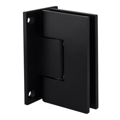 CRL Vienna 037 Series Matte Black Wall Mount Shower Door Hinge