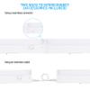 TORCHSTAR 4-Pack 12 Inch 5CCT LED Under Cabinet Lighting Aluminum, White view 2
