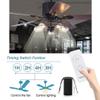 QIACHIP Universal Ceiling Fan and Lights Wireless Remote Control Kit 3-in-1 Ceiling Fan Light 4 Timing & 3 Speed Wireless Remote Control and Receiver Kits for Ceiling Fan Lamp view 3