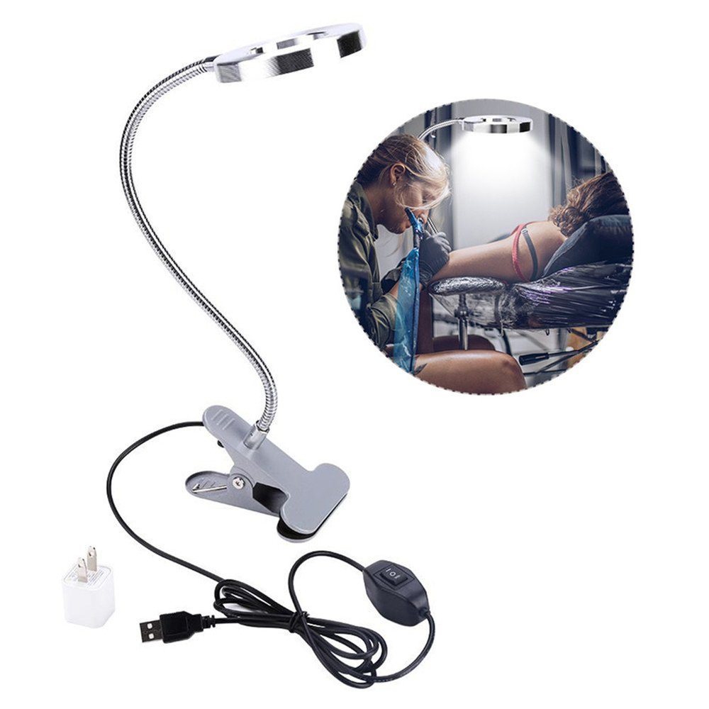 Makeup LED Lights, USB Cosmetic Lamp Eyebrow Lips Beauty Salon Desktop Led Lights with Clip