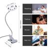 Makeup LED Lights, USB Cosmetic Lamp Eyebrow Lips Beauty Salon Desktop Led Lights with Clip view 3