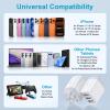 USB Wall Charger, Wall Plug 3-Port USB Charging Block 3.1A Power Adapter view 4