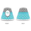 Baby Milano Personalized Dots & Zebra Chandelier Lamp Shade view 2