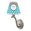 Baby Milano Personalized Dots & Zebra Chandelier Lamp Shade view 3