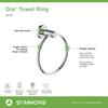 Symmons 353TR-BBZ Dia Wall-Mounted Towel Ring in Brushed Bronze view 2