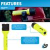 Nightstick Flashlights XPP-5418GX,Multi-Angle Mount, Green view 3