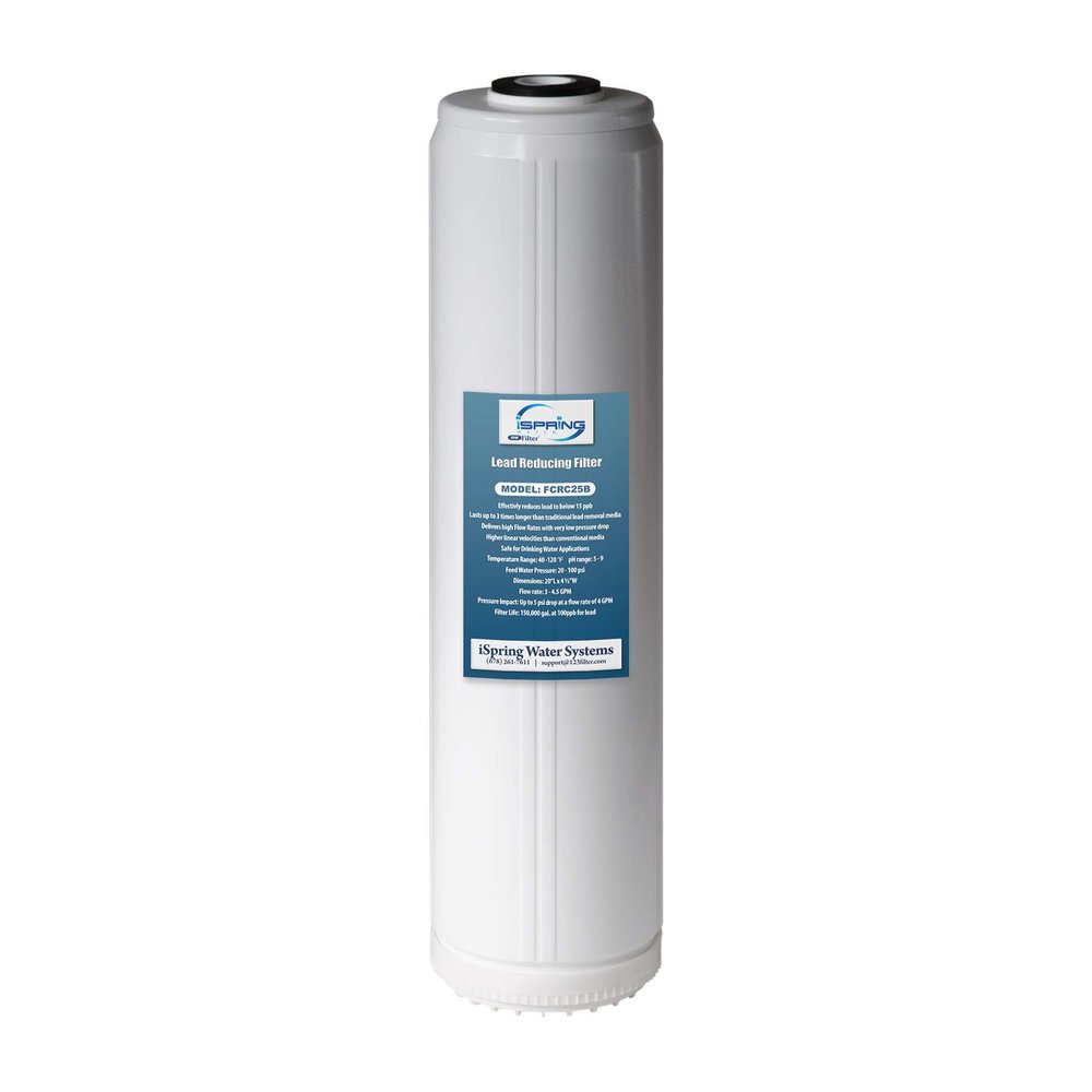 iSpring FCRC25B Lead Reduction Whole House Water Filter