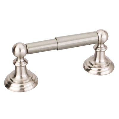 Elements Conventional Paper Holder. Finish: Satin Nickel. Packed in new Retail Box.