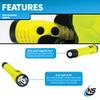 Nightstick XPR-5542GMX Intrinsically Safe Rechargeable Dual-Light Flashlight with Magnet, Green/Black view 3