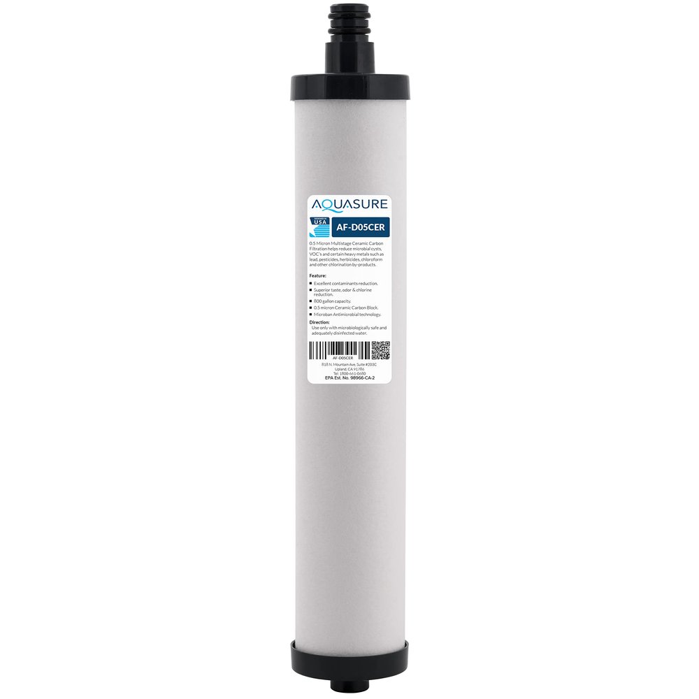 Aquasure Dash Series 0.5 Micron Micro-Ceramic Carbon Block Filter