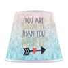 YouCustomizeIt Inspirational Quotes Empire Lamp Shade view 2