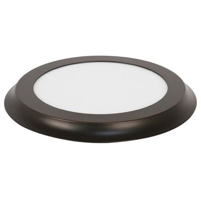 FEIT 74020 1550 Lumen 3000K 15 Inch LED Flat Panel Ceiling Fixture - BRONZE FINISH